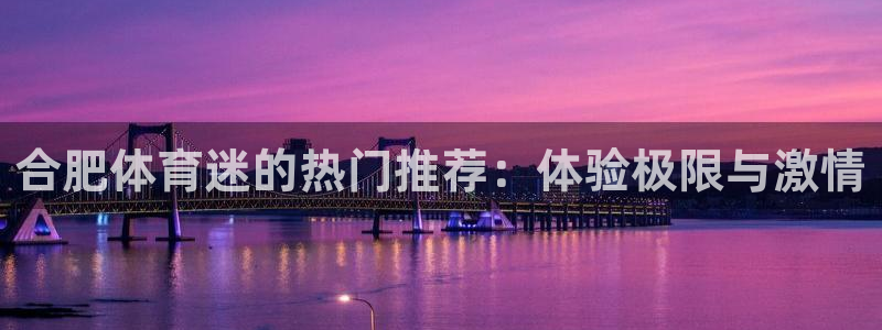 米兰体育官网下载开户:合肥体育迷的热门推荐:体验极限与激情